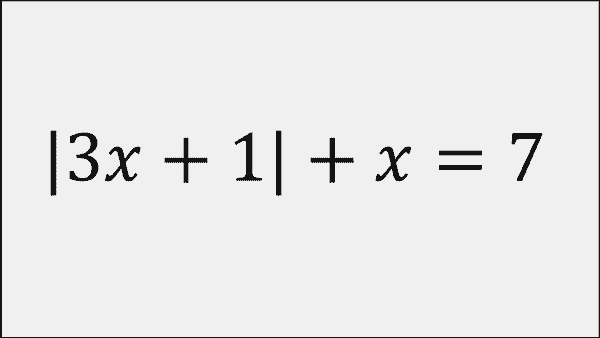 Ecuacioncon valor absoluro 12